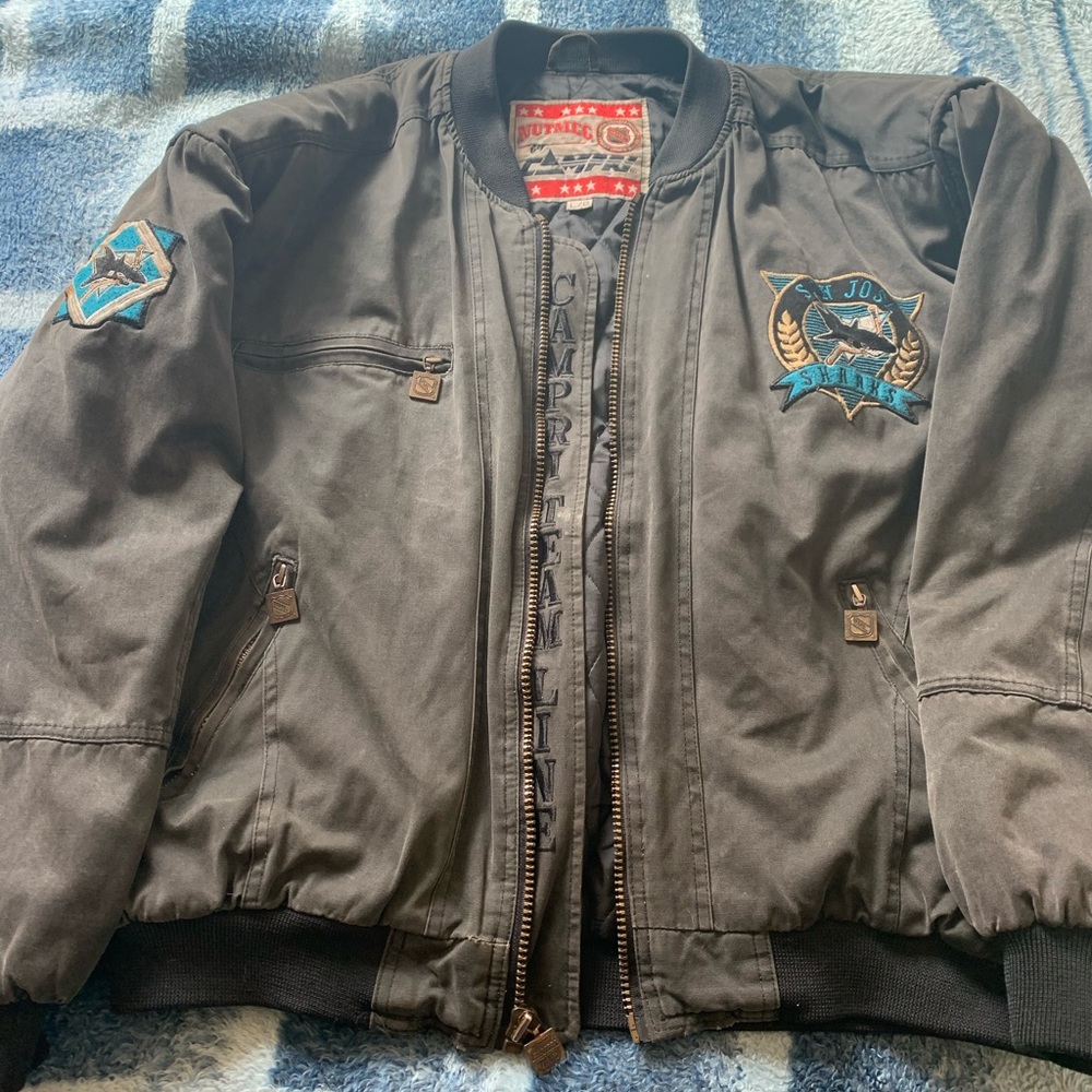 Vintage Campri San Jose sharks bomber